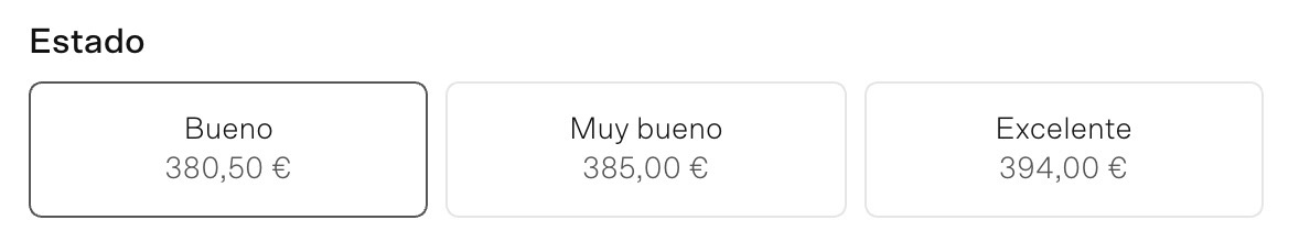 Calificación de productos reacondicionados de Back Market