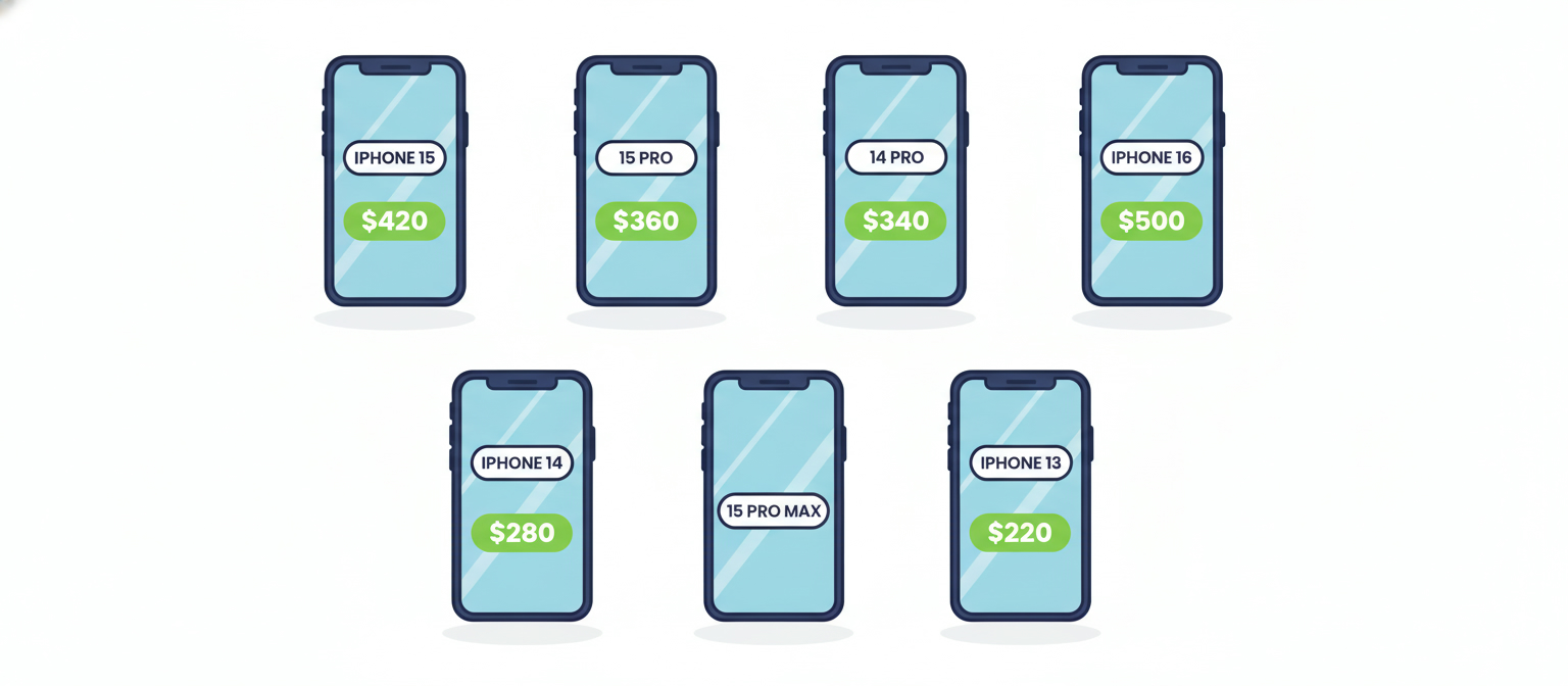Comparison of the 7 best refurbished iPhones to buy in 2026