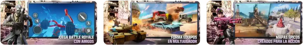 Capturas de pantalla de Call of Duty Mobile en iPhone