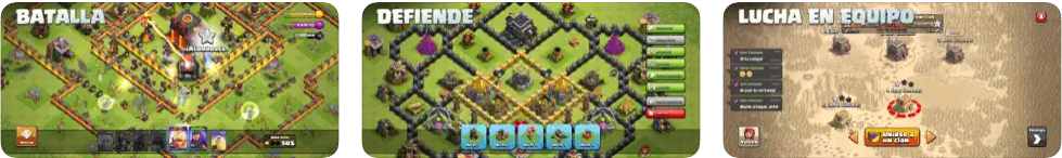 Capturas de pantalla de Clash of Clans en iPhone
