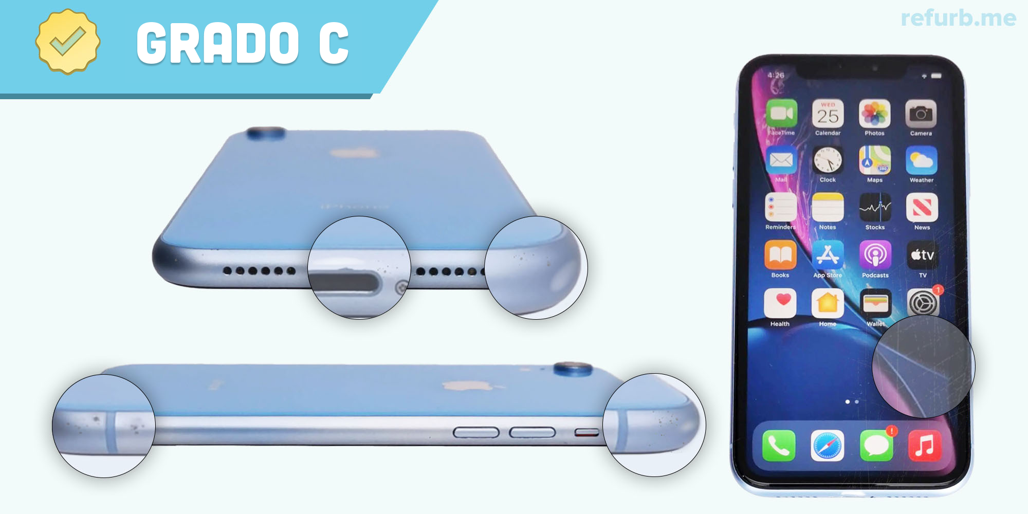 Producto reacondicionado de grado C