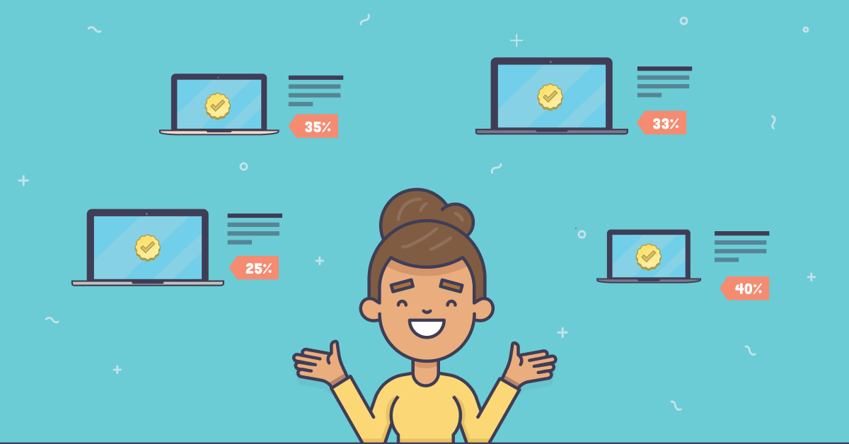 RefurbMe graphic with refurbished MacBook discounts