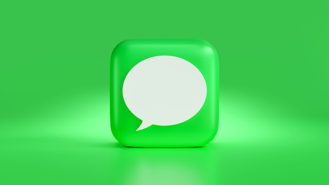 Renderización del icono de iMessage