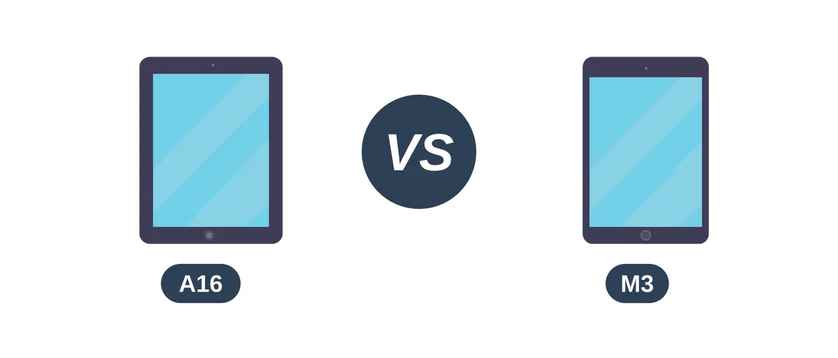 Comparaison entre l'iPad d'entrée de gamme à puce A16 et l'iPad Air à puce M3 en reconditionné
