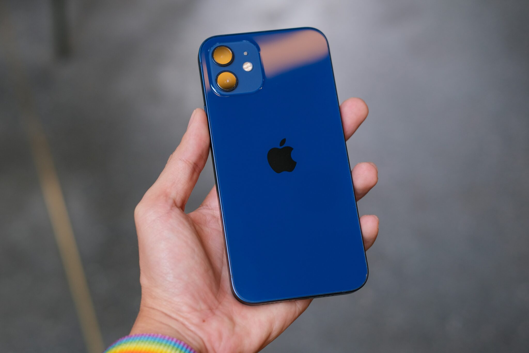 Blue iPhone 12