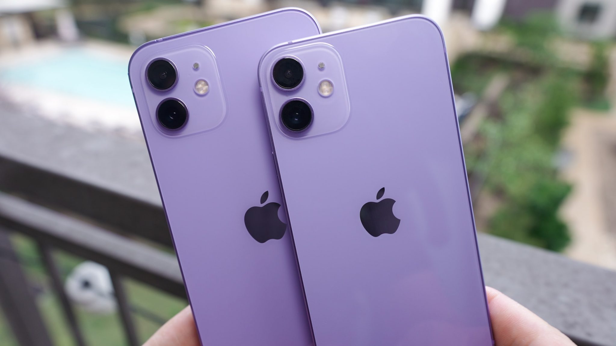Purple iPhone 12 mini