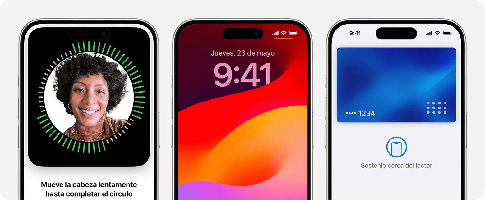 Desbloqueo de iPhone con Face ID