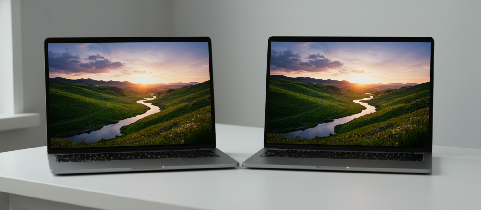 MacBook Air M4 Liquid Retina display vs MacBook Pro M4 Liquid Retina XDR display