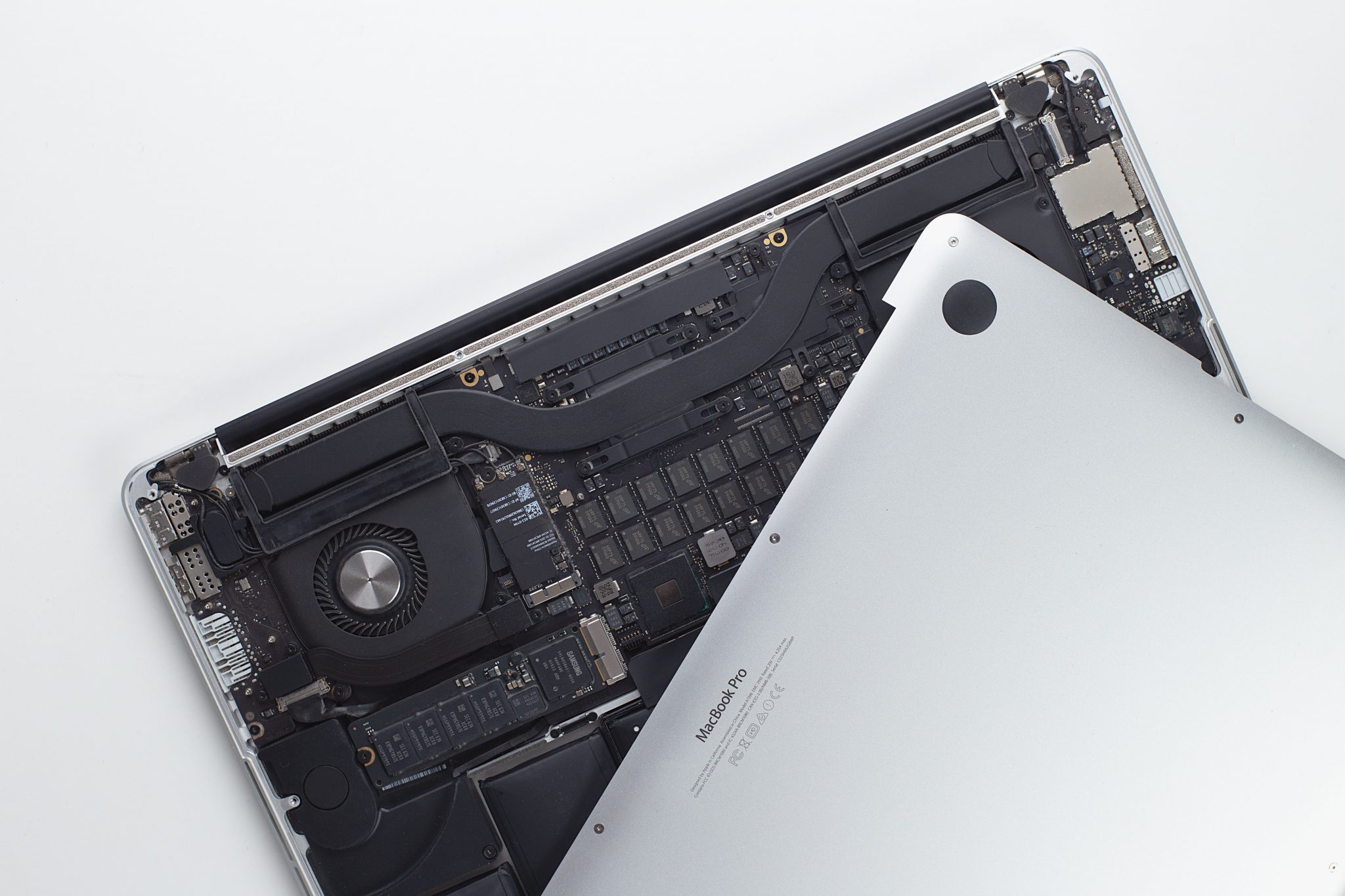 Inside of a MacBook Pro