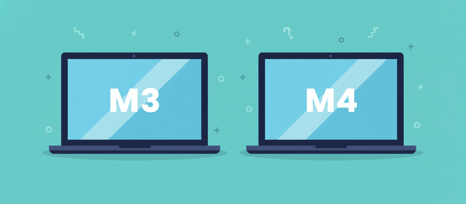 MacBook Air M3 vs M4 side by side comparison