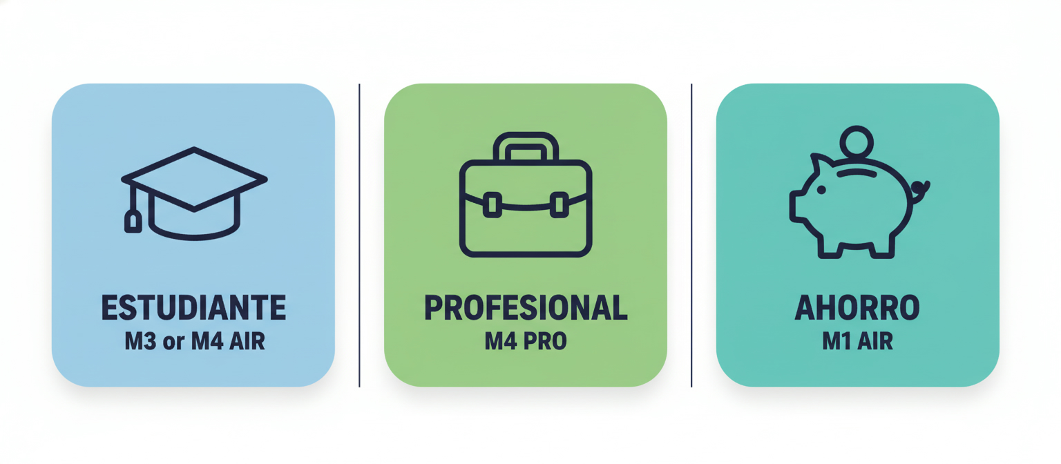Guía para elegir el mejor MacBook reacondicionado según tu perfil