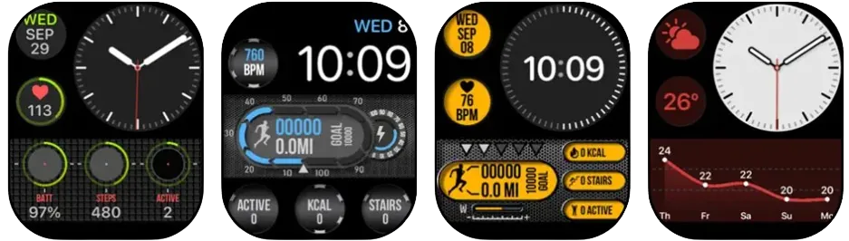 WatchMaker app screenshots