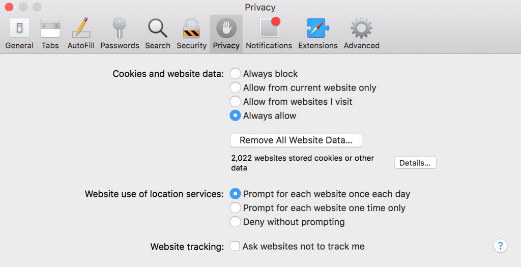 Clear cache from browsers