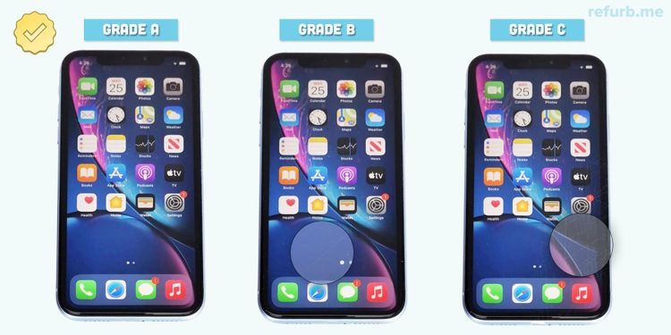 ¿Cuáles son las diferencias entre los estados cosméticos de reacondicionados?