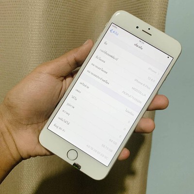iphone 6 plus silve