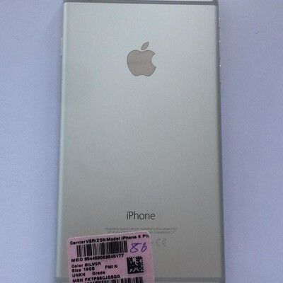 iphone 6 plus silve