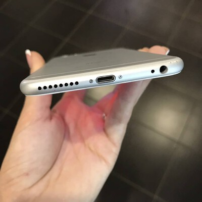 iphone 6s plus silve