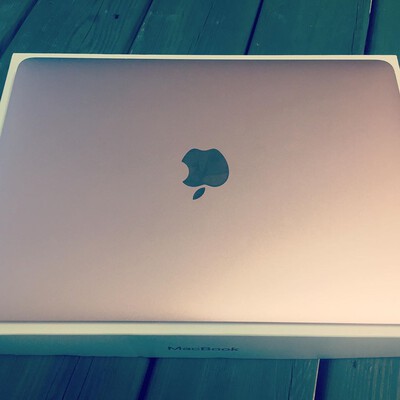 macbook 12 inch 2017 rose gol