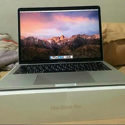 macbook pro 13 inch touch bar 2016 silve