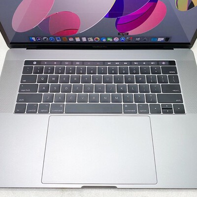 macbook pro 15 inch touch bar 2017 silve