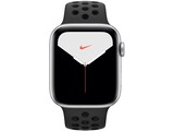 apple watch nike series 5 44mm silver aluminum anthraciteblack nike sport band