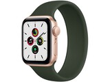 apple watch se cellular 40mm gold aluminum cyprus green solo loop 