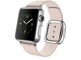 apple watch series 0 38mm space black stainless steel soft pink modern buckle 