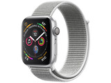 apple watch series 4 44mm silver aluminum seashell sport loop 