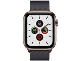 apple watch series 5 cellular 44mm gold stainless steel space black stainless steel