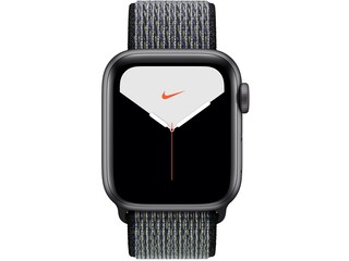 apple watch nike series 5 40mm space gray aluminum world indigolime blast nike sport loop