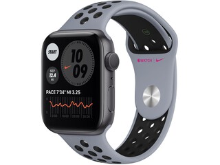 apple watch nike series 6 cellular 40mm space gray aluminum anthraciteblack nike sport band