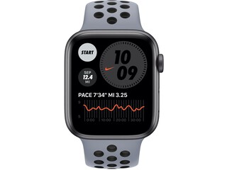 apple watch nike series 6 cellular 44mm space gray aluminum anthraciteblack nike sport band