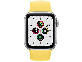 apple watch se 40mm silver aluminum ginger solo loop
