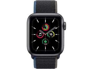 apple watch se 40mm space gray aluminum charcoal sport loop
