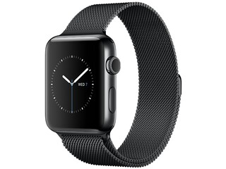 apple watch series 2 38mm space black stainless steel space black milanese loop