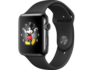apple watch series 2 42mm space black stainless steel space black sport band