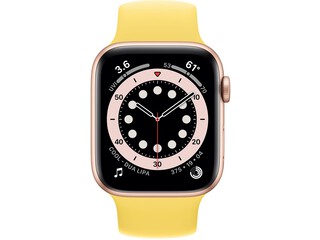 apple watch series 6 44mm gold aluminum ginger solo loop