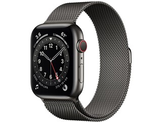 apple watch series 6 cellular 40mm graphite milanese loop graphite milanese loop
