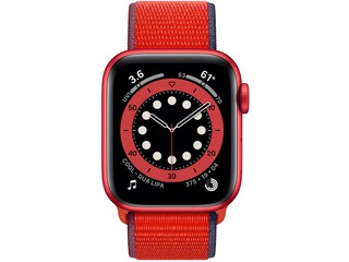 apple watch series 6 cellular 40mm red aluminum red sport loop