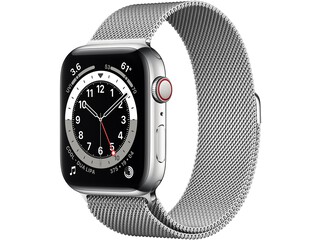 apple watch series 6 cellular 40mm silver milanese loop silver milanese loop