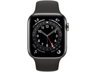 apple watch series 6 cellular 44mm graphite milanese loop black sport band
