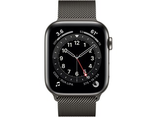 apple watch series 6 cellular 44mm graphite milanese loop graphite milanese loop