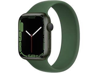 apple watch series 7 41mm green aluminum starlight solo loop