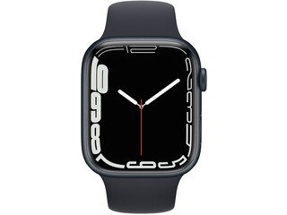 apple watch series 7 41mm midnight aluminum english lavender sport band