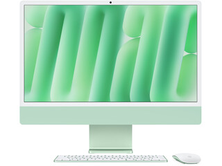 imac 24 inch 2024 green apple silicon