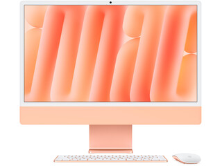 imac 24 inch 2024 orange apple silicon