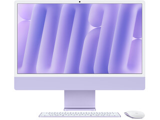 imac 24 inch 2024 purple apple silicon