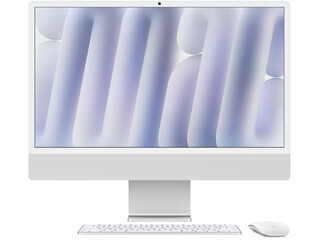imac 24 inch 2024 silver apple silicon