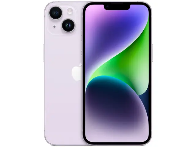 iPhone 14 in Violett