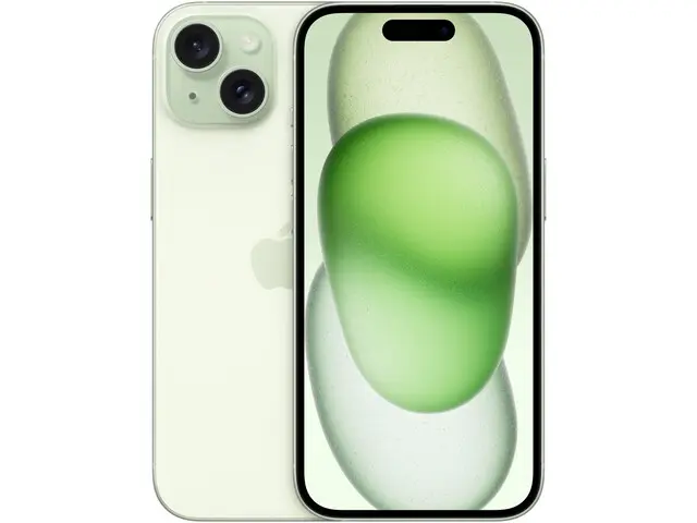 iPhone 15 en color Verde noche